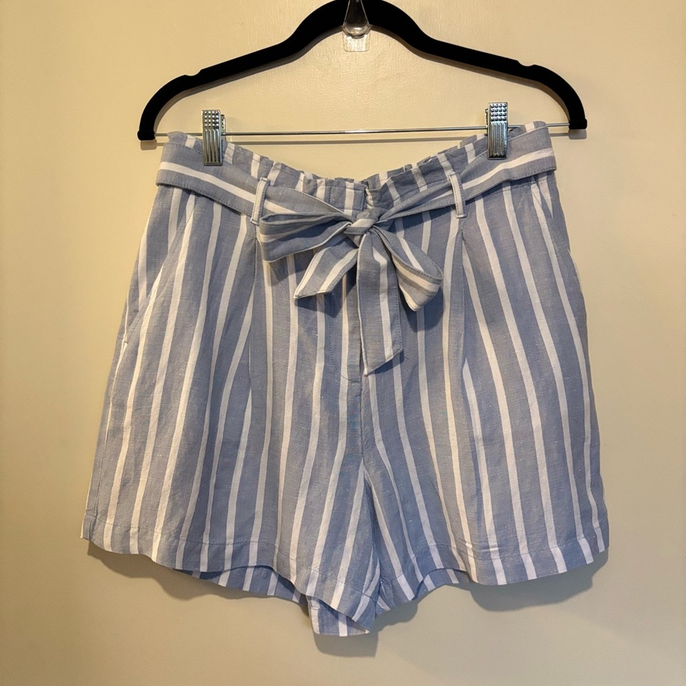Stripped linen shorts - Size S